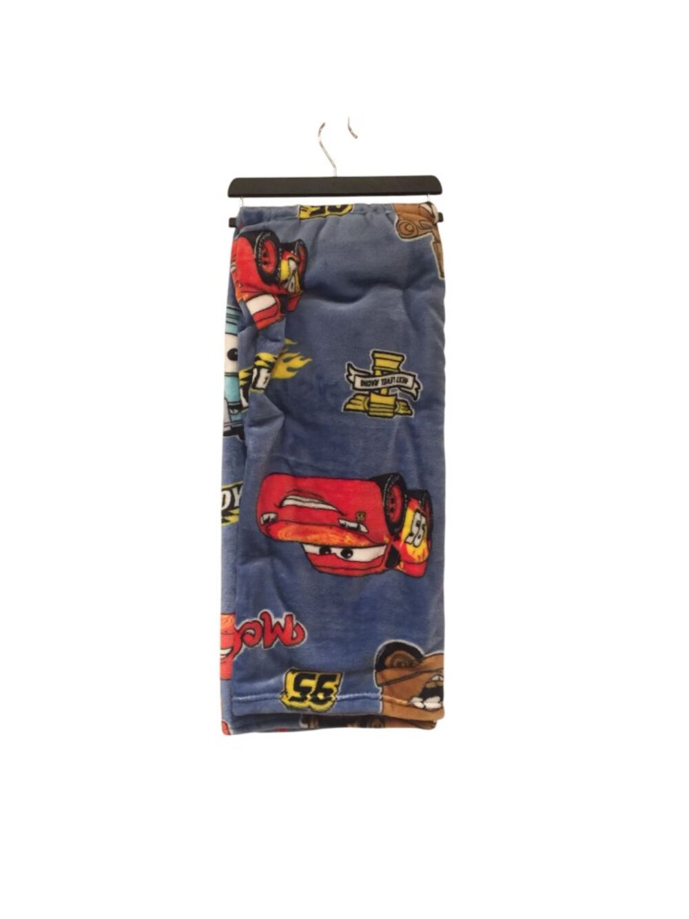 Disney Pixar CARS Preschool School Plush Throw 40" x 50" Lightning Mcqueen Mater - Picture 3 of 3